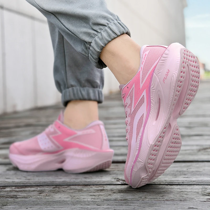 Nuevas zapatillas deportivas para correr para mujer, zapatillas deportivas antideslizantes cómodas y transpirables para hombre y mujer - imagen 4