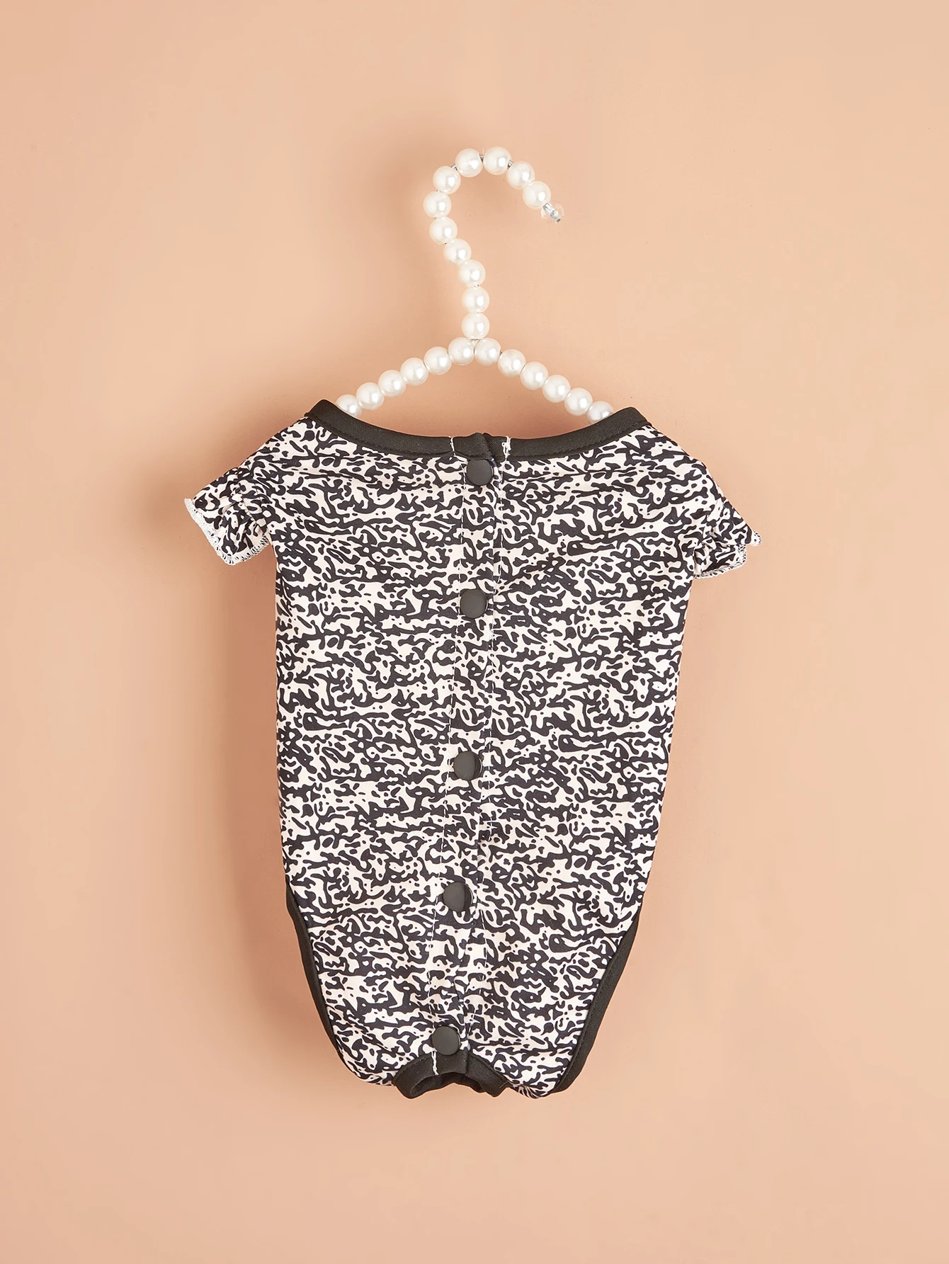 Pjs-ropa con dobladillo y volantes para perros pequeños, ropa con patrón bonito para cachorros y gatos, primavera y verano - imagen 4