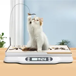 Báscula electrónica profesional para mascotas, báscula de peso para perros y gatos, báscula electrónica para mascotas con pesas LED, báscula Digital para perros y gatos