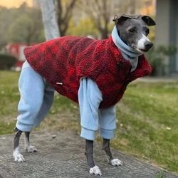 Chaleco de forro polar para perros - Mono cálido para Galgo Italiano