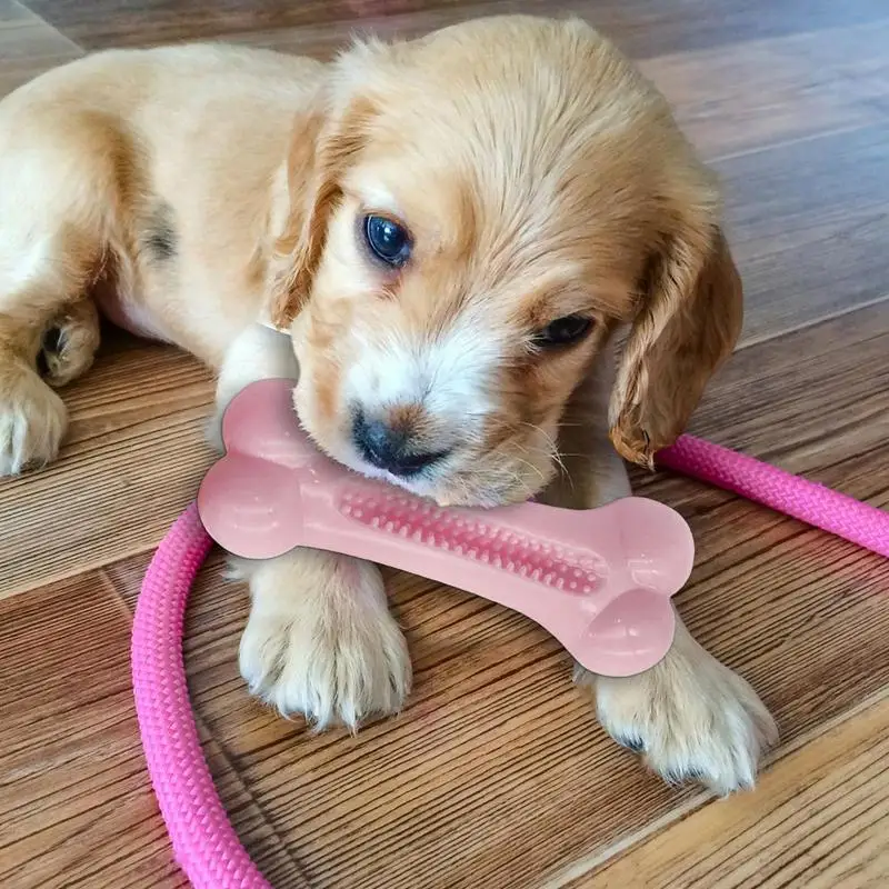 Juguete interactivo para perros pequeños y grandes, juguetes para masticar, limpieza de dientes, resistente a las mordeduras - imagen 2
