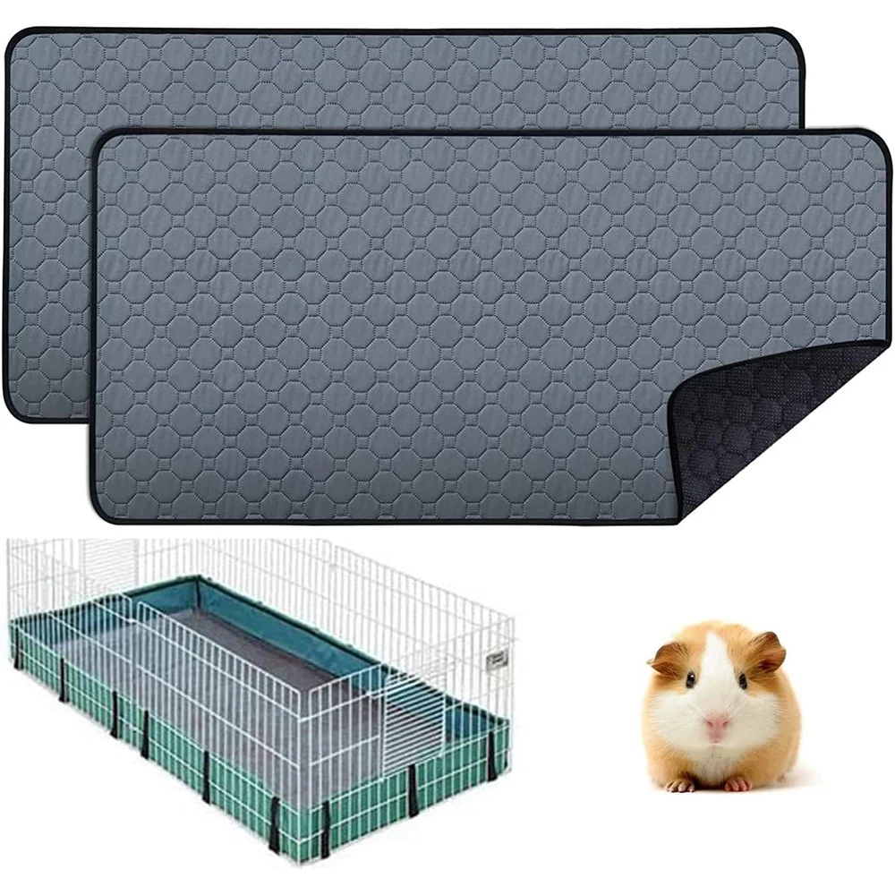 Forro lavable para jaula de cobayas impermeable superabsorbente - imagen 2