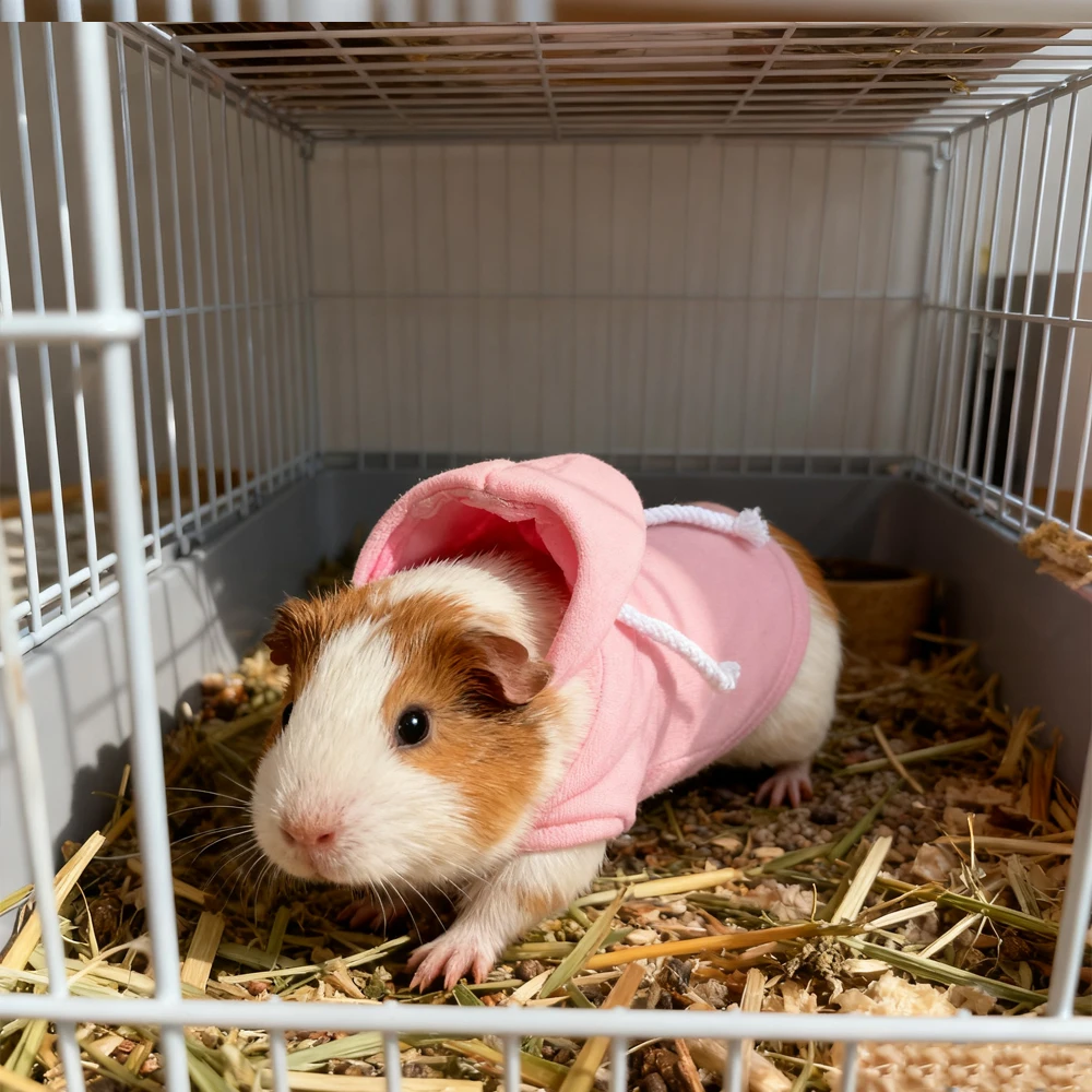 Sudadera cálida para hámster - ropa para mascotas pequeñas - imagen 3
