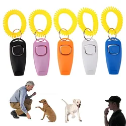 Silbato con clicker para entrenar perros y gatos – Llavero práctico