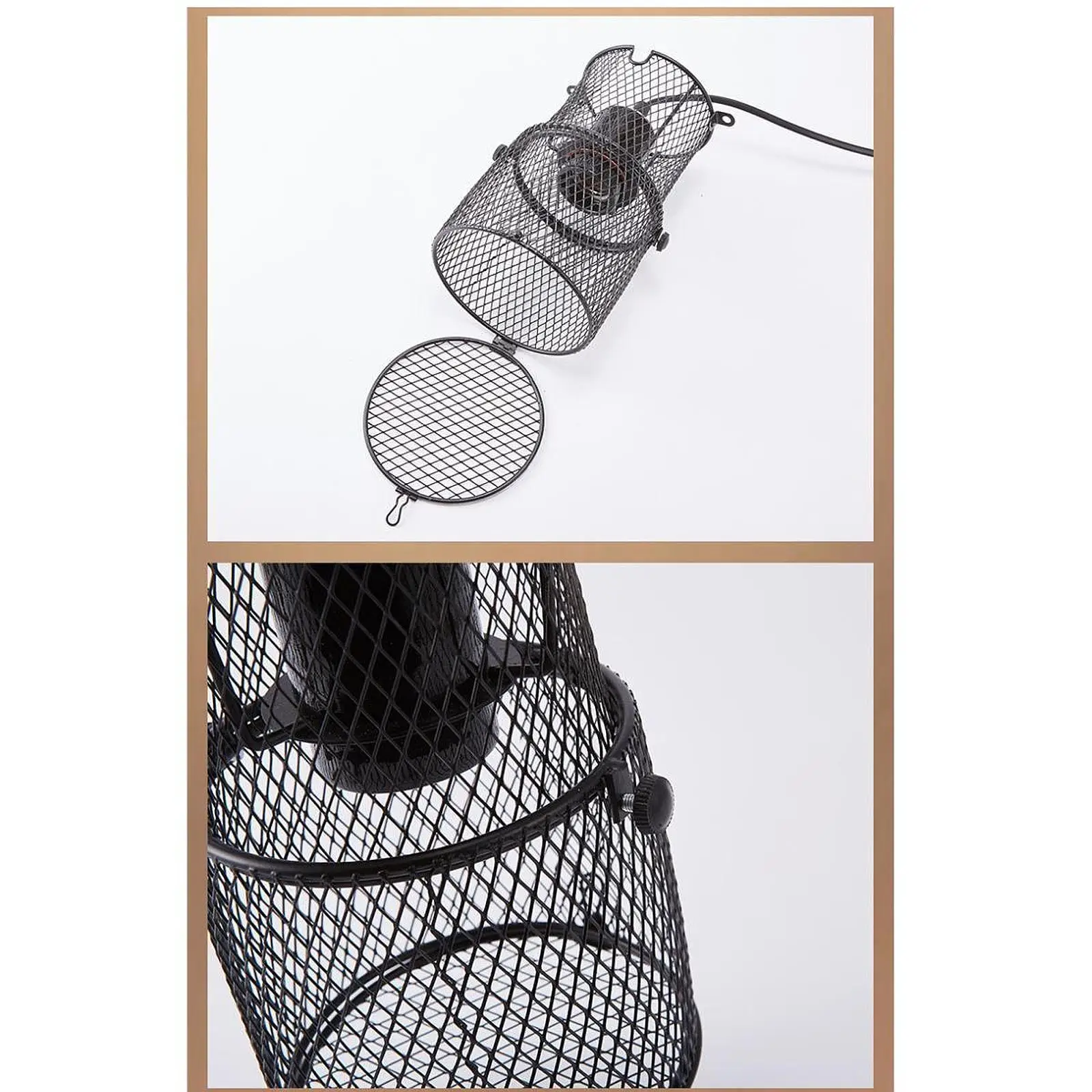 Reptile Lamp Shade Reptile Accessories for Pet Bearded Dragon Amphibian