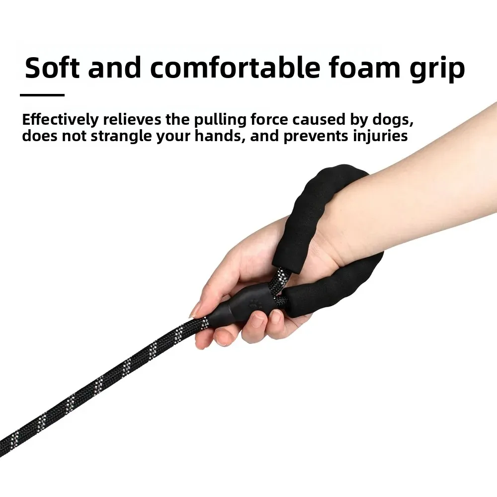 Correa para perro, cuerda multitiesta, antiexplosión y antienredos, correa para mascotas, cuerda para caminar antimordeduras y resistente al desgaste - imagen 3