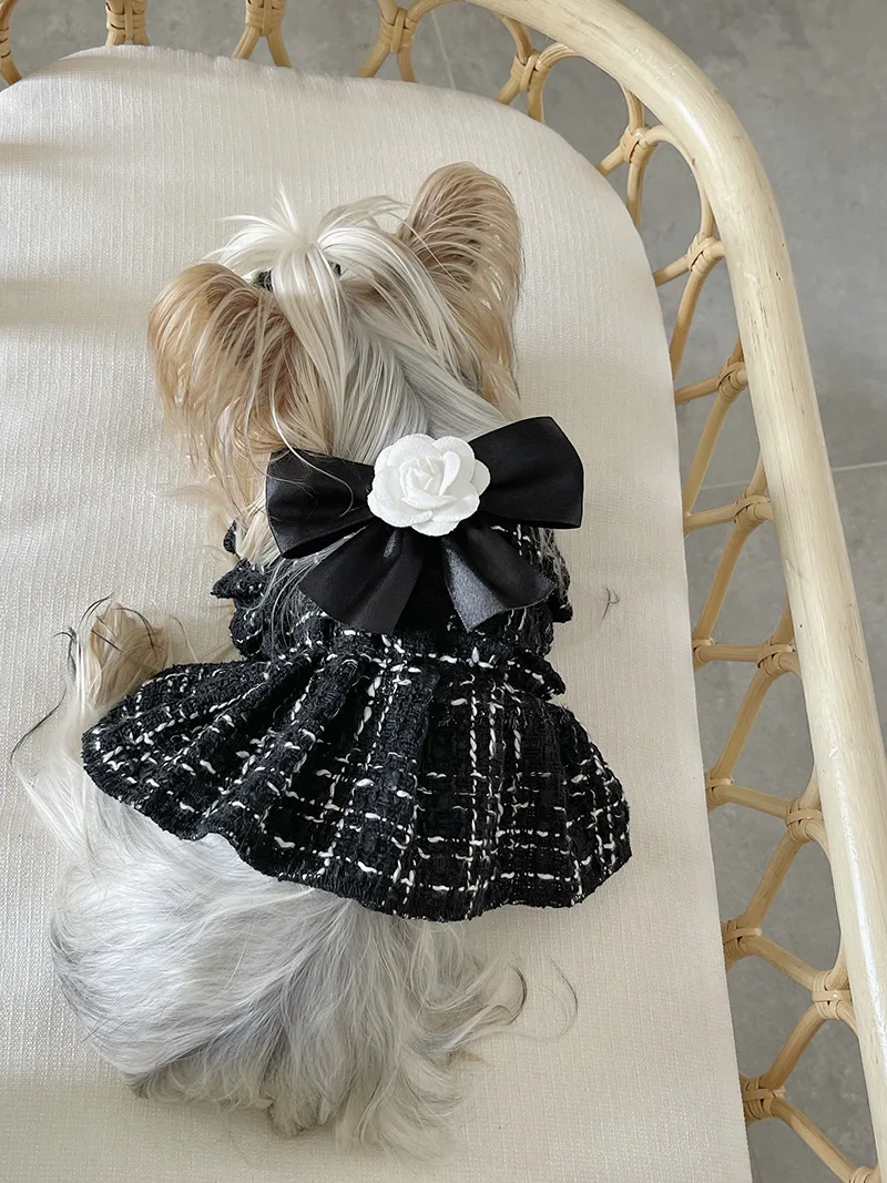 INS-vestido para mascotas, correa de tracción para perros, arneses con cuerda, para el pecho y la espalda - imagen 4