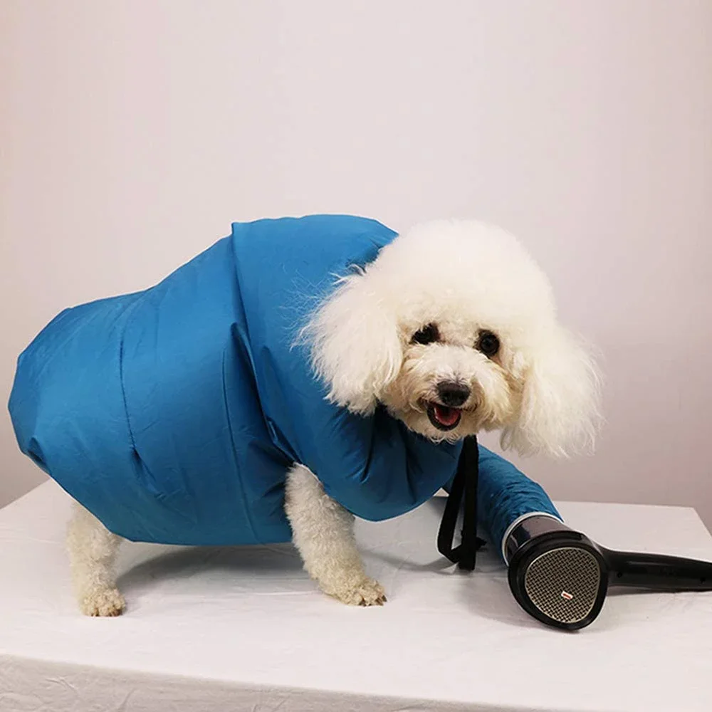 Secador de pelo para baño de perros, bolsa plegable para caja de secado de perros, suministros de aseo para perros grandes, accesorios portátiles de limpieza para perros - imagen 3