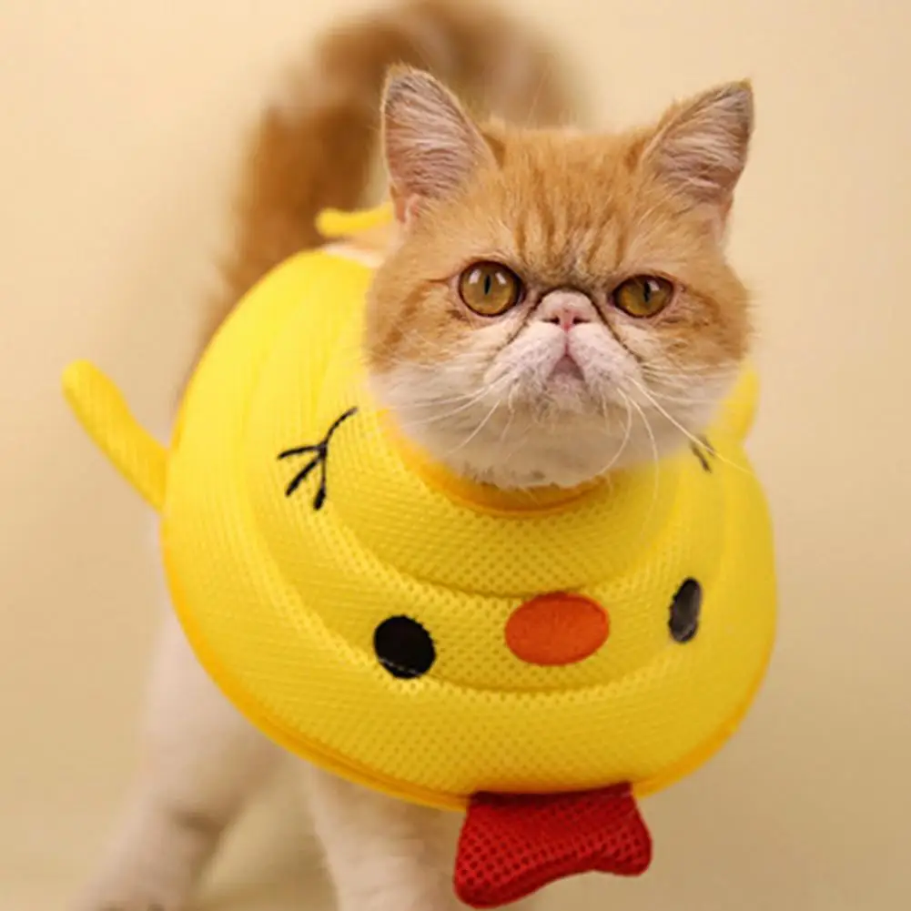 Collar de recuperación para mascotas, ajustable, cómodo, cono para recuperación postcirugía, evita mordeduras, lamer, gatos - imagen 5