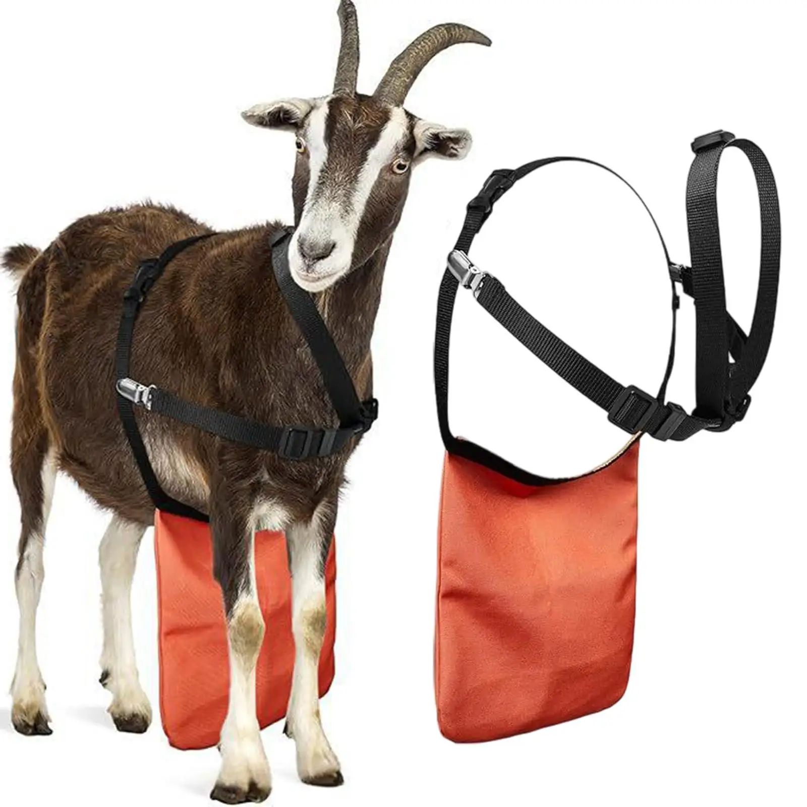 Delantal antirredormir para cabras, correa ajustable, resistente al desgaste, accesorio para ganado, Control de cría, falda para cabras, falda antiacoplamiento - imagen 2