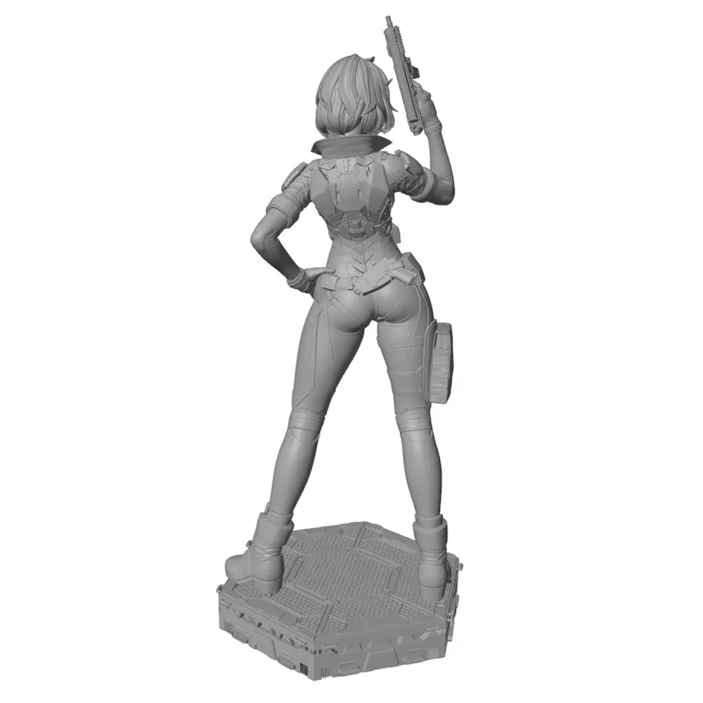 Figura de colección en resina 1/24 para juegos de mesa sin pintar - imagen 5