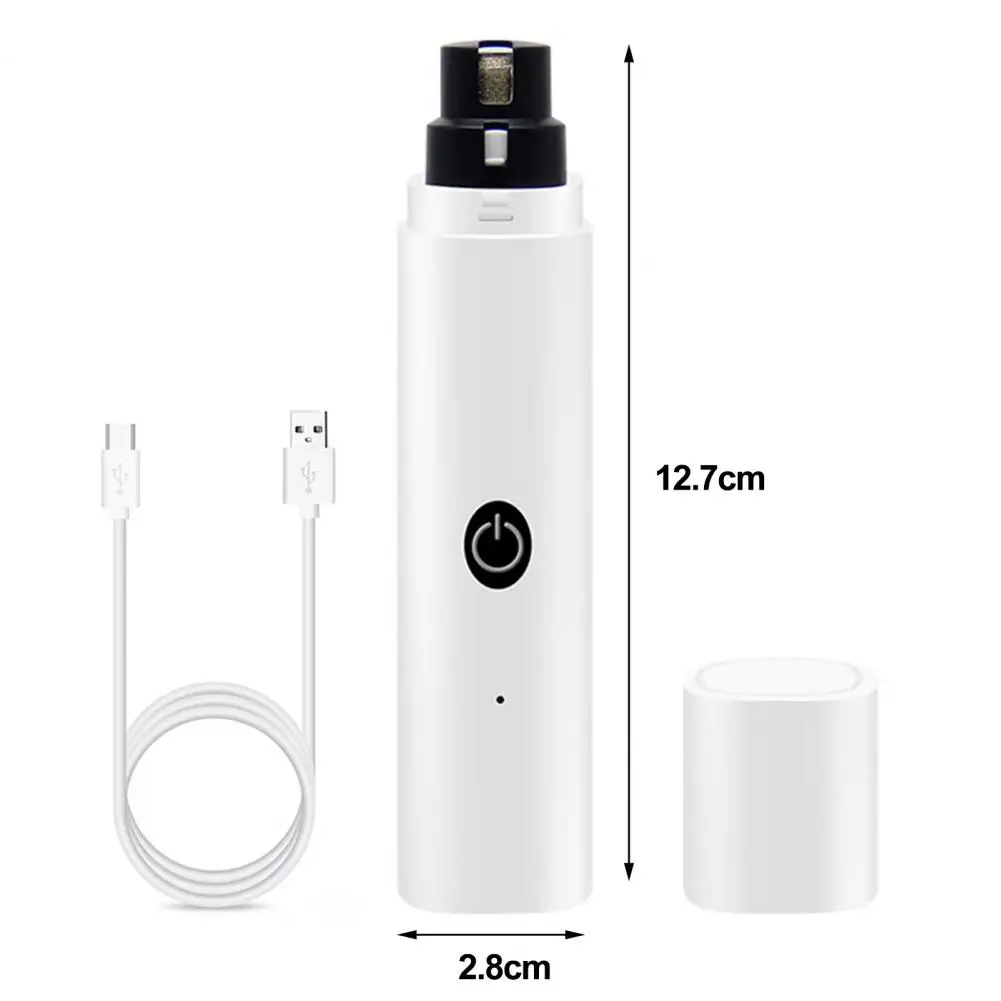 Amoladora de uñas para perros, potente y silenciosa, velocidad ajustable, baja vibración, fácil afilado rápido de patas, eléctrica, para gatos y perros - imagen 4