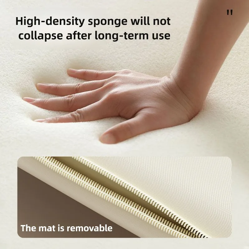 Tienda de campaña para perros de interior, tiendas de campaña de madera de pino para perros, camas, cojín, casa para perros transpirable extraíble, tienda cerrada a prueba de humedad para mascotas y gatos, tienda de doble puerta - imagen 5