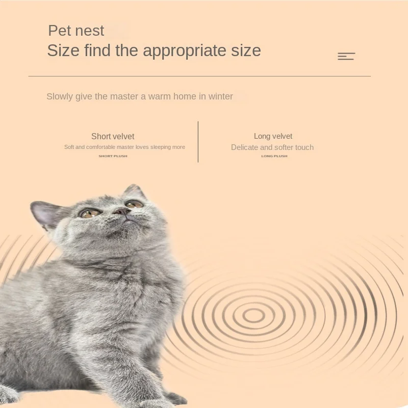 Cama semicerrada para mascotas, nido grande en forma de concha, cálido y resistente a las manchas, fácil de limpiar, suministros para mascotas, Invierno - imagen 3