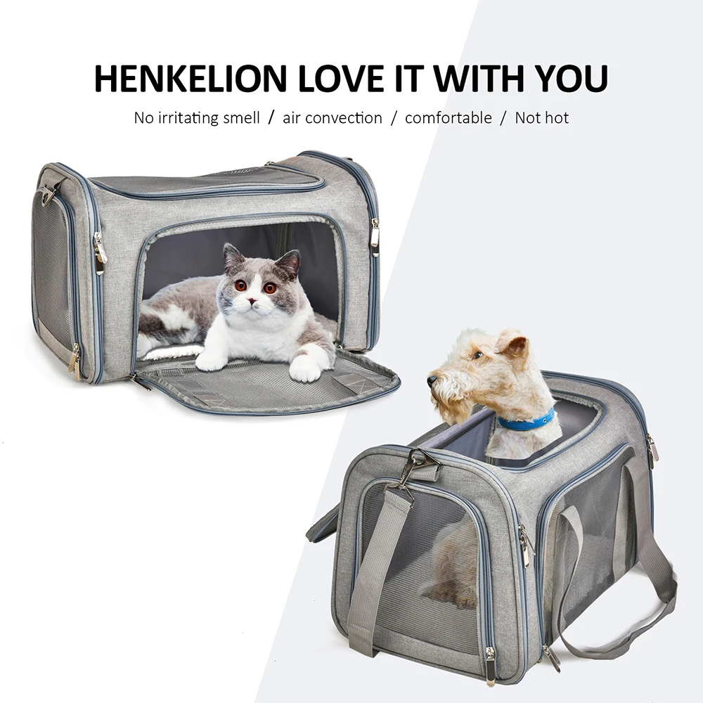 Mochila transportadora de cara suave para perros pequeños y gatos, bolsa transportadora portátil para perros con ventilación para salidas, senderismo y uso diario - imagen 4