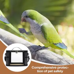 Transportín de pájaros Lovebird, jaula de transporte, bolso de hombro para hámster, periquito, cacatúa, Lovebird, jaula de transporte de viaje