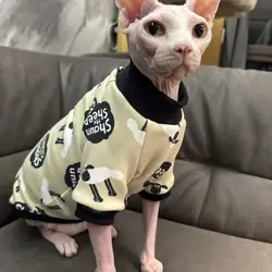 Abrigo polar para gato Sphynx y Devon Rex – Cálido y suave