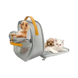 Mochila transportín para mascotas: gatos y perros pequeños ligeros