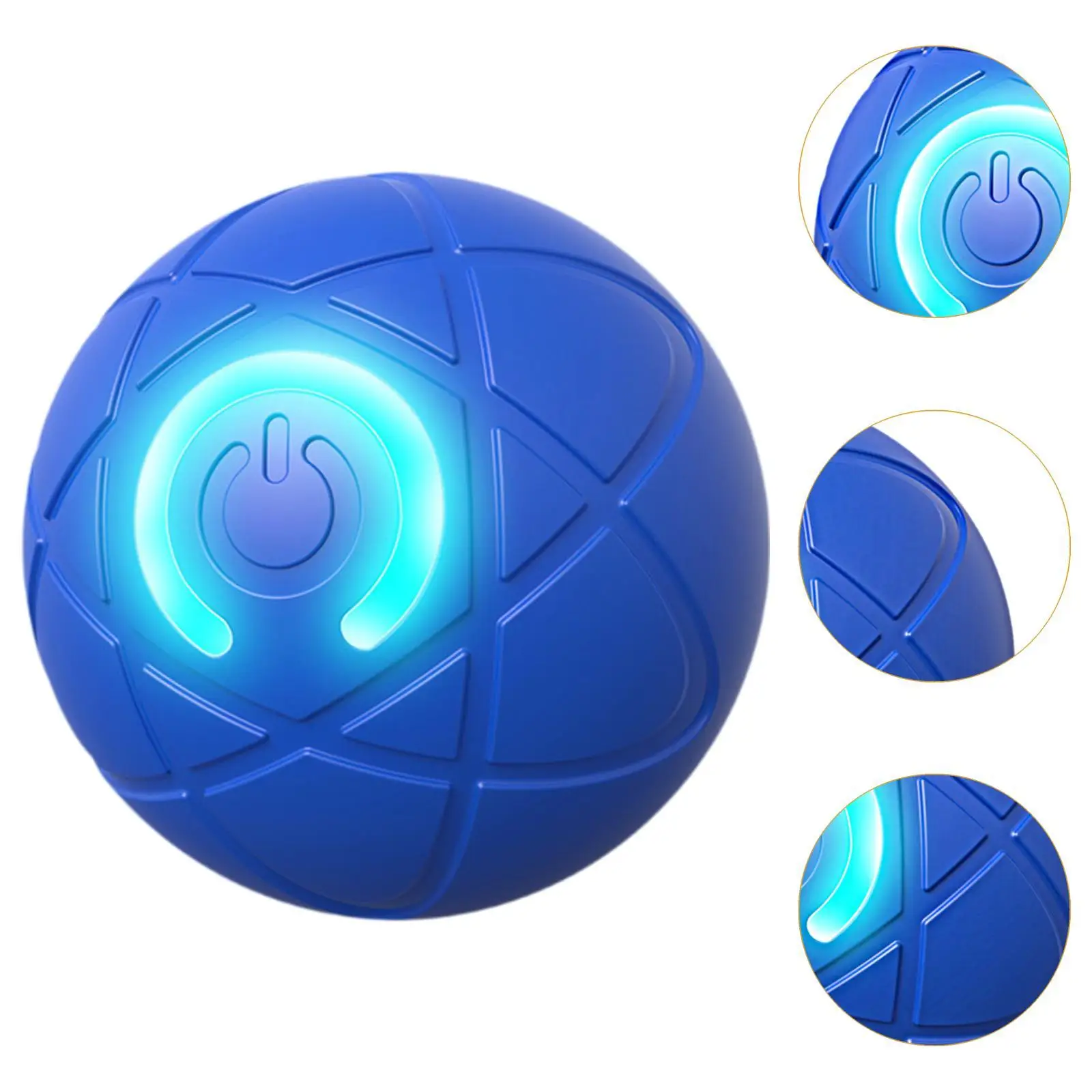 Interactive Dog Toy Ball Rechargeable for Small Medium Large Dogs Pet Kitty