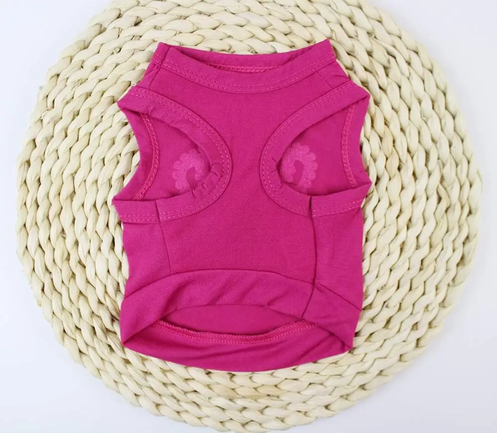 Chaleco de camisas para perros con corona de princesa, ropa de verano para perros pequeños, camiseta para cachorros y gatos, ropa para mascotas - imagen 3
