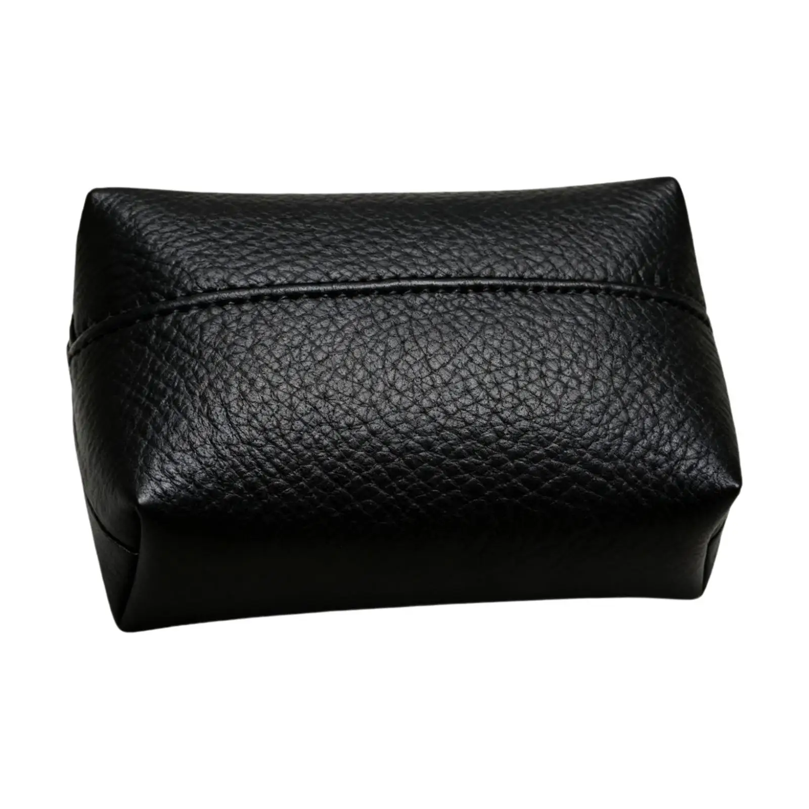 Tissue Box Cover Napkin Dispenser Decorative Convenient Facial Paper Case PU Leather Tissue Holder for Hotel Office Bathroom