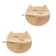 2pcs  cat face shelf
