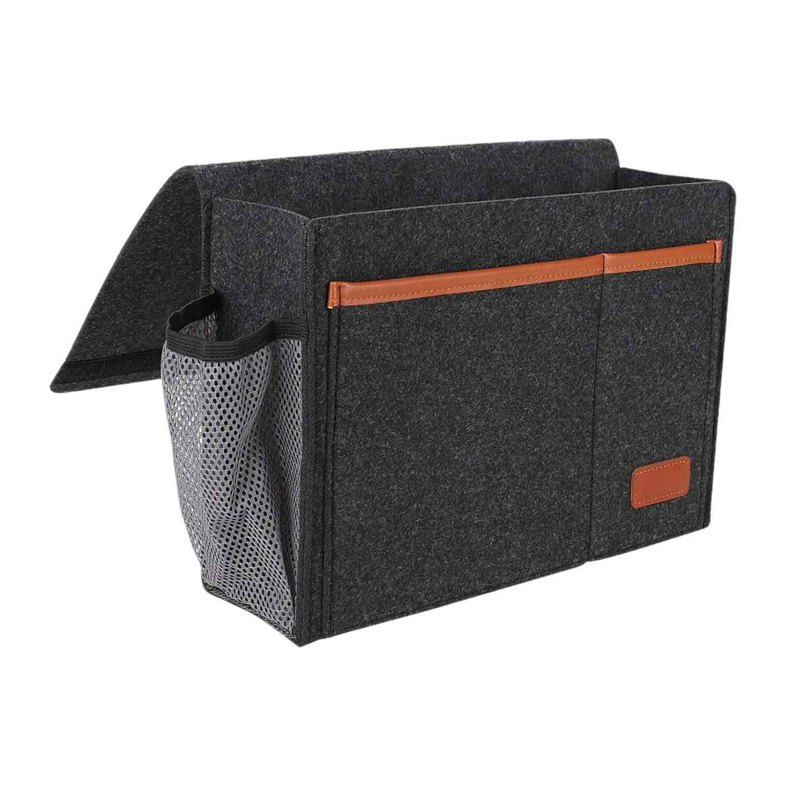 Bedside Storage Bag Bed Organizer Container Portable Magazine Holder Water