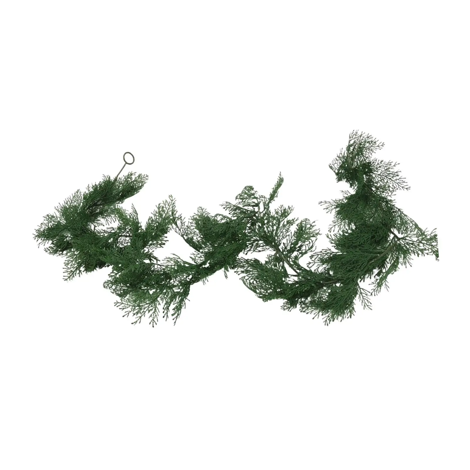 Guirnalda de pino Artificial, decoración de vid de Navidad, tacto Real, 180cm, decoración navideña para exteriores, dormitorio, escaleras, manto de fiesta - imagen 2