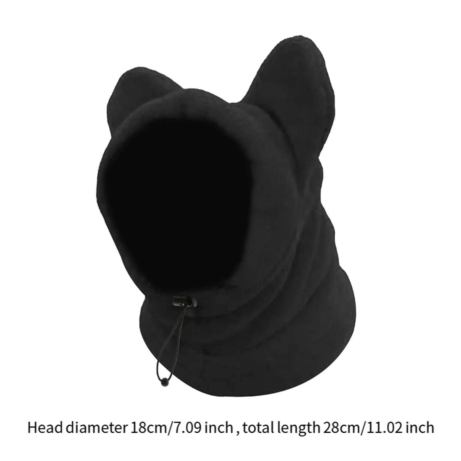 Dog Ear Muffs Hat Windproof Ear Wrap Headwear Warm for Pets Hiking Walking