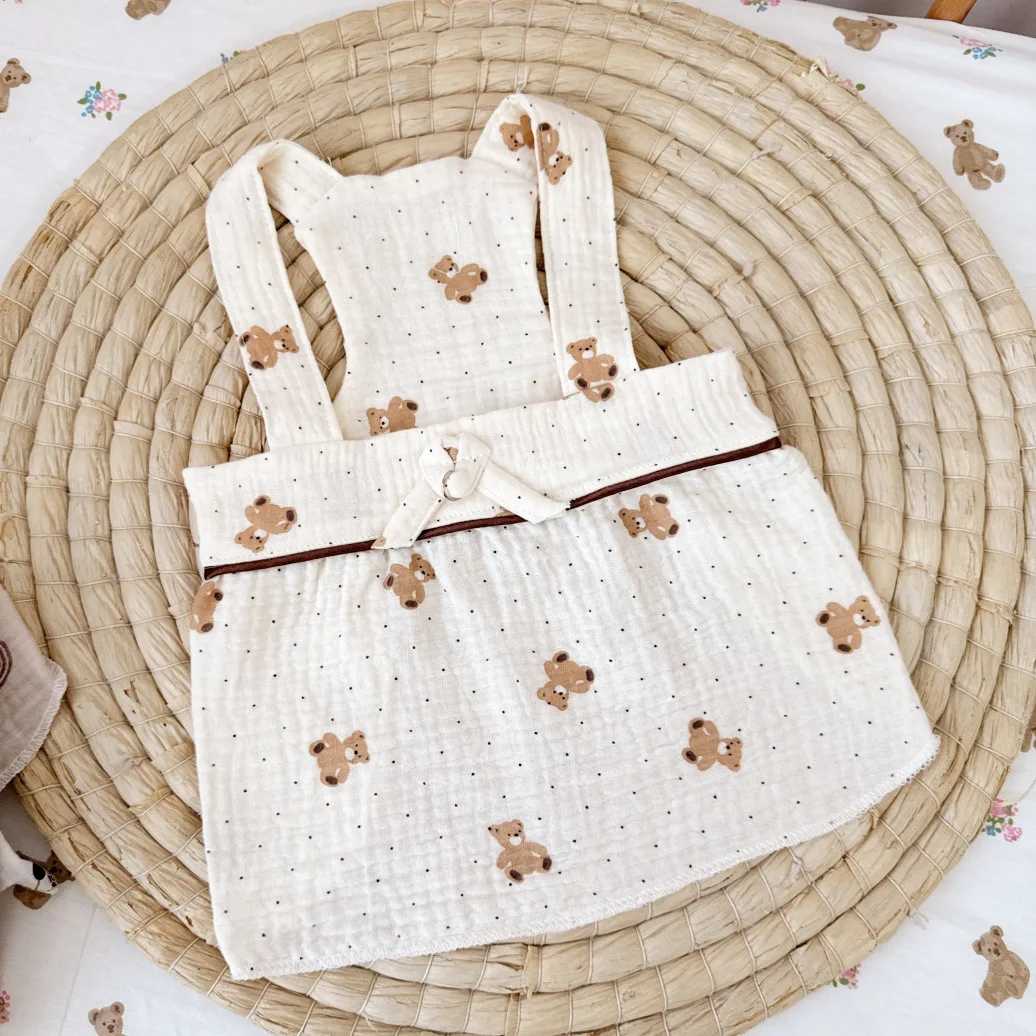 Primavera/Verano vestido de tirantes para mascotas Teddy pequeño tamaño mediano perro Estilo Princesa ropa para mascotas vestido de tirantes ropa para perros pequeños - imagen 4