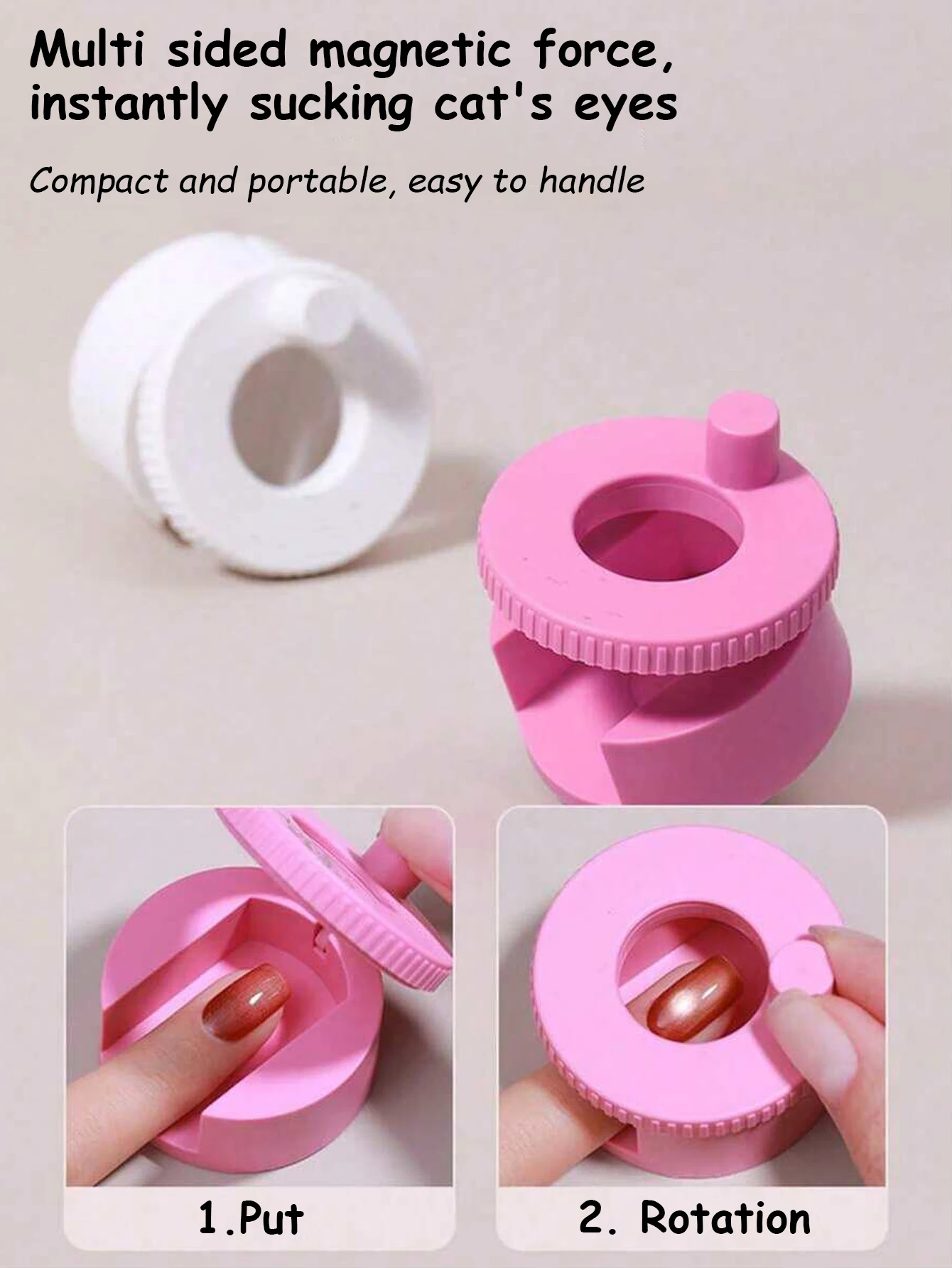 Alicates automáticos magnéticos para uñas de gato – Kit profesional DIY