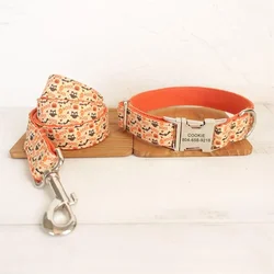 Collar identificativo para perro cachorro – Placa grabable, hebilla ajustable