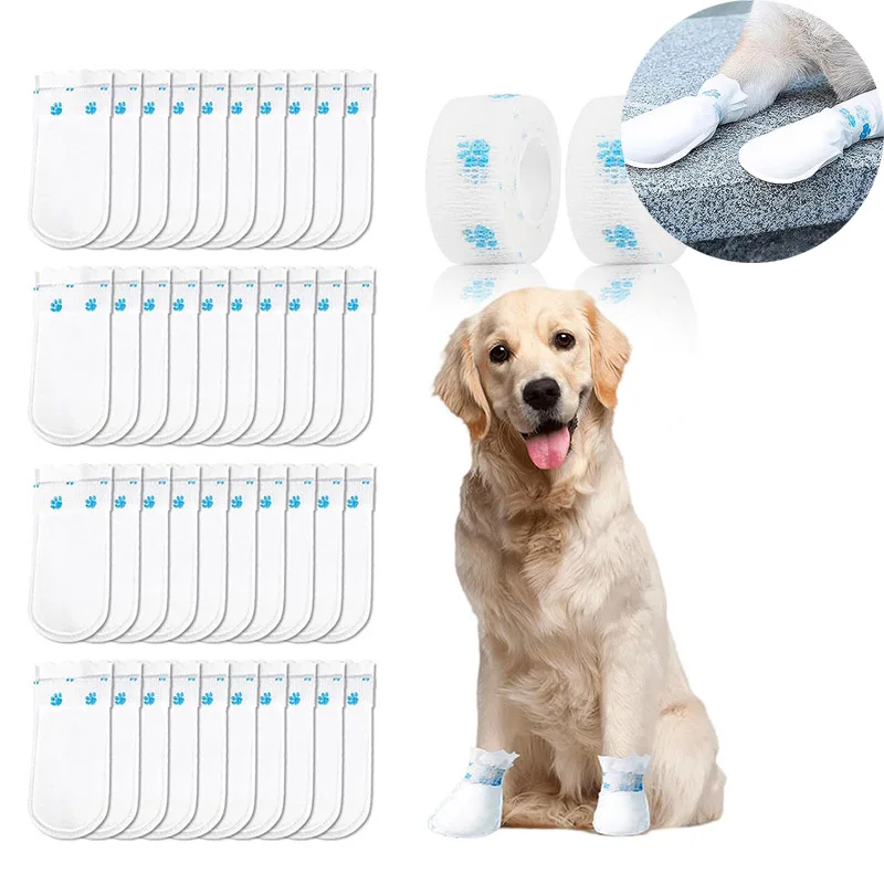 Zapatos desechables impermeables para perros pequeños - antisuciedad
