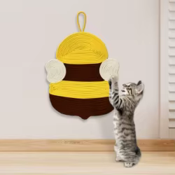 Alfombra rascadora para gatos – Protectora de muebles antideslizante