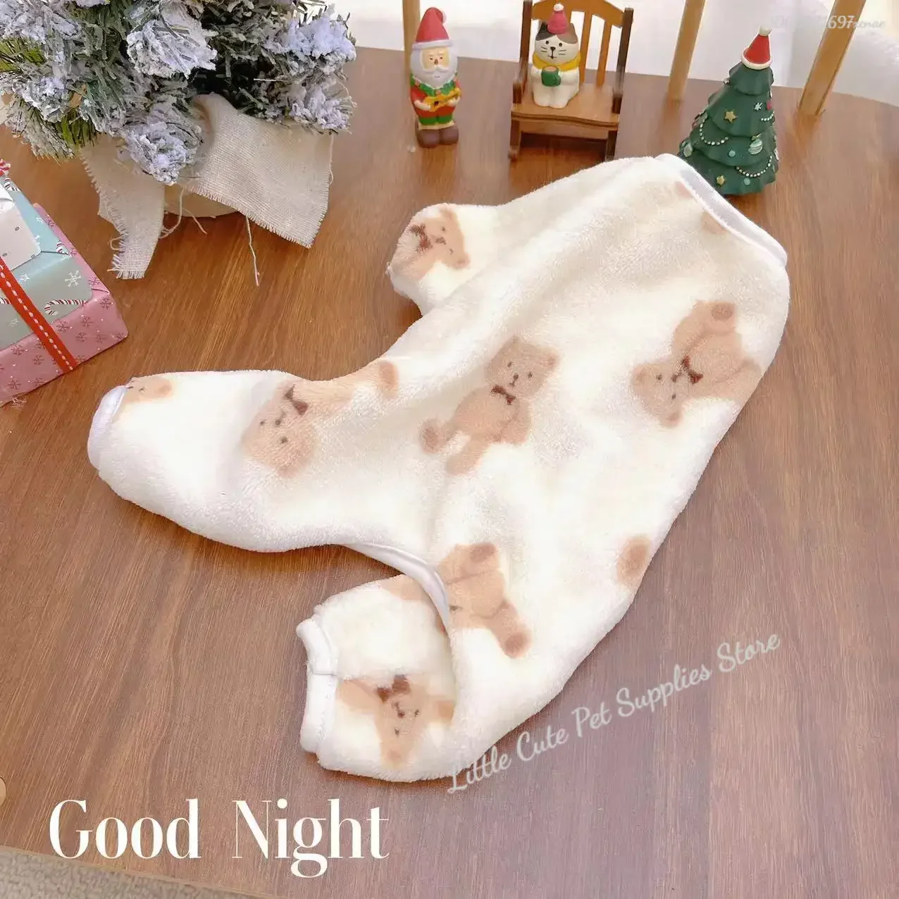 Ropa para mascotas para perros, ropa cálida de terciopelo de doble cara para el hogar de cuatro patas, ropa para perros pequeños y medianos, Otoño e Invierno - imagen 3