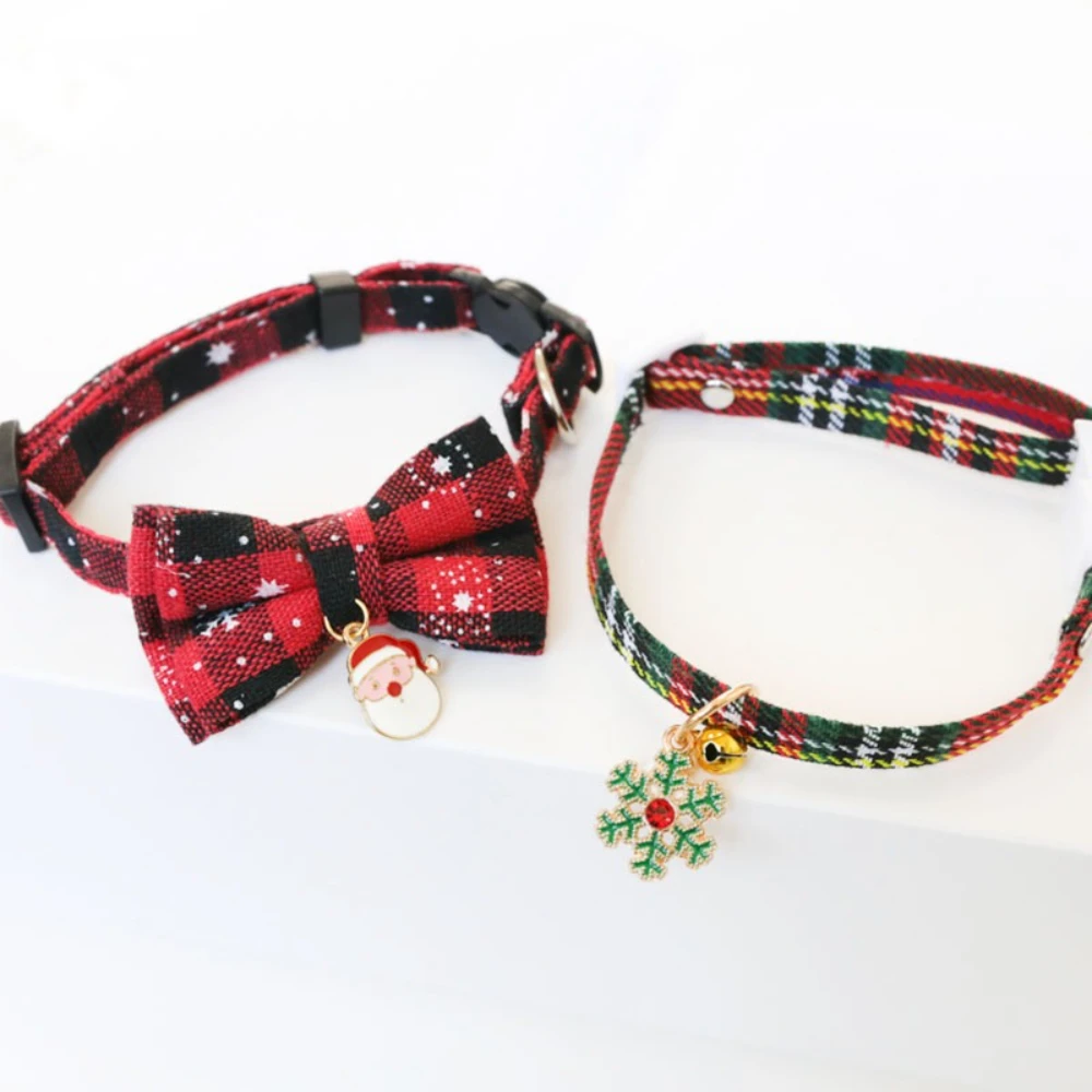 Collar Navideño con Lazo para Gatos y Perros – Seguro y Desmontable - imagen 5