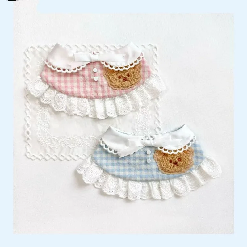 Babero absorbedor saliva para perros pequeños – Bufanda decorativa osito