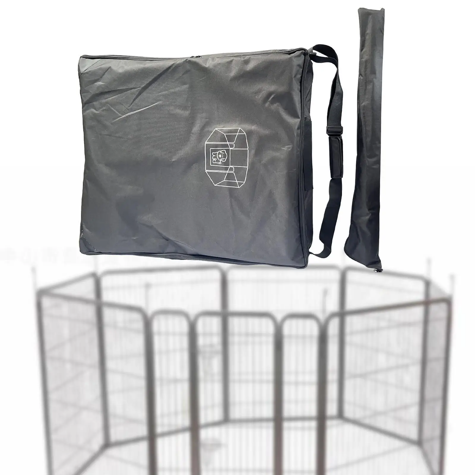 Dog Playpen Storage Bag Lightweight Dog Fence Travel Bag Sturdy for Trips Travel