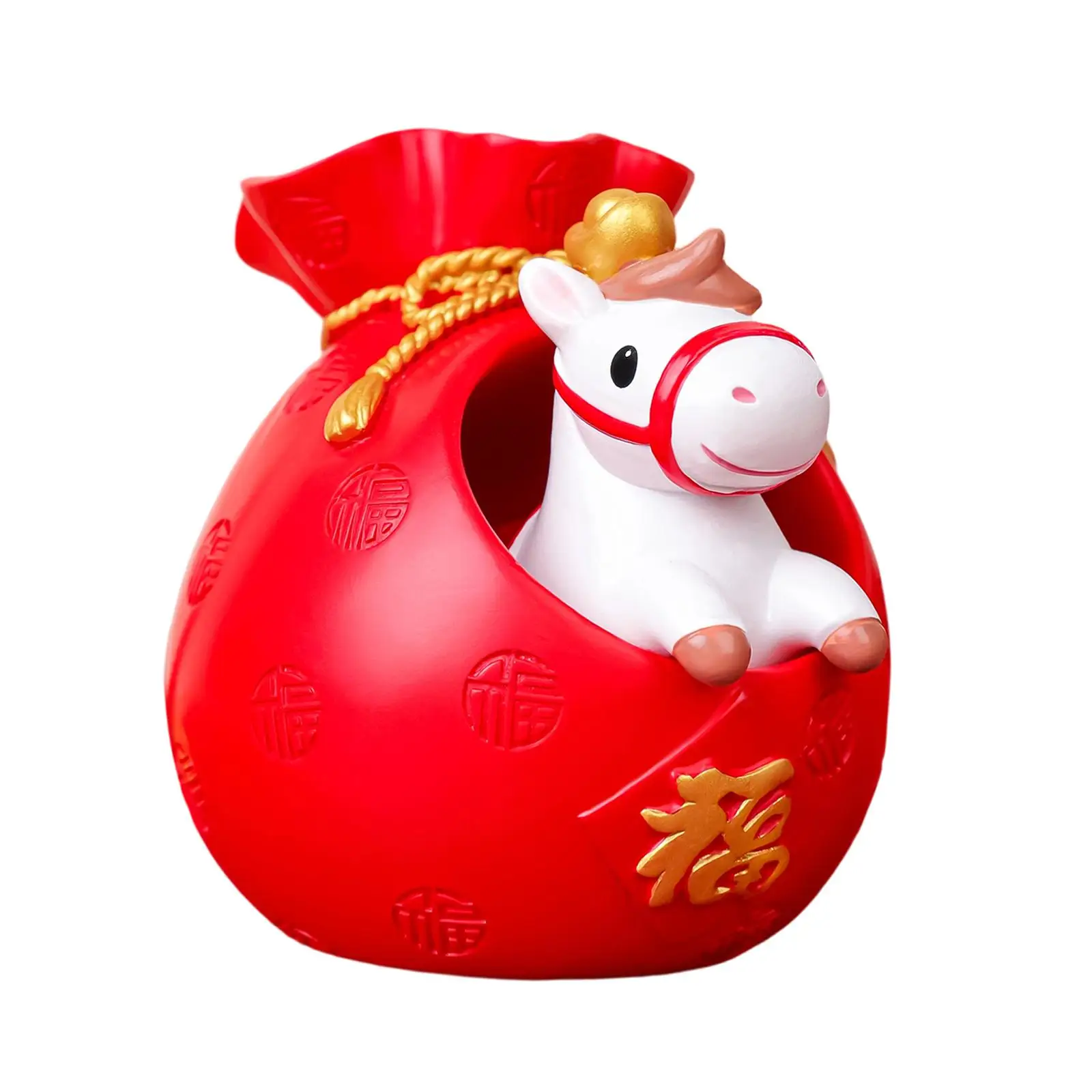 Escultura de caballo en resina – Figura colección para hogar - imagen 4