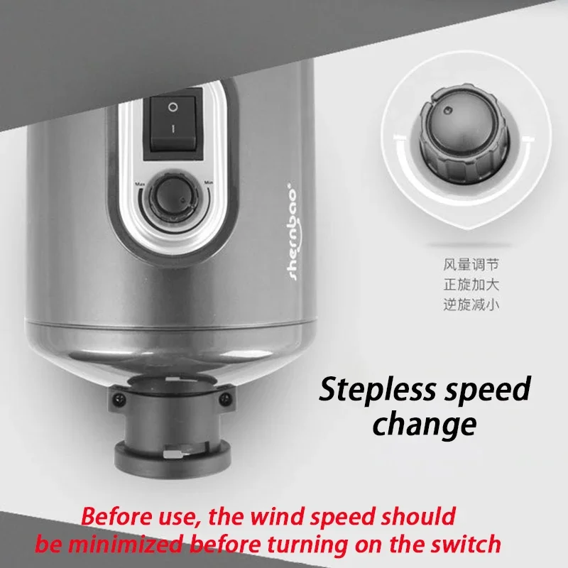 Secadores de pelo para perros grandes de 2200W, máquina de aseo, secador de soplador para perros, soplador de agua profesional de poco ruido, suministros para baño de cachorros y mascotas - imagen 4