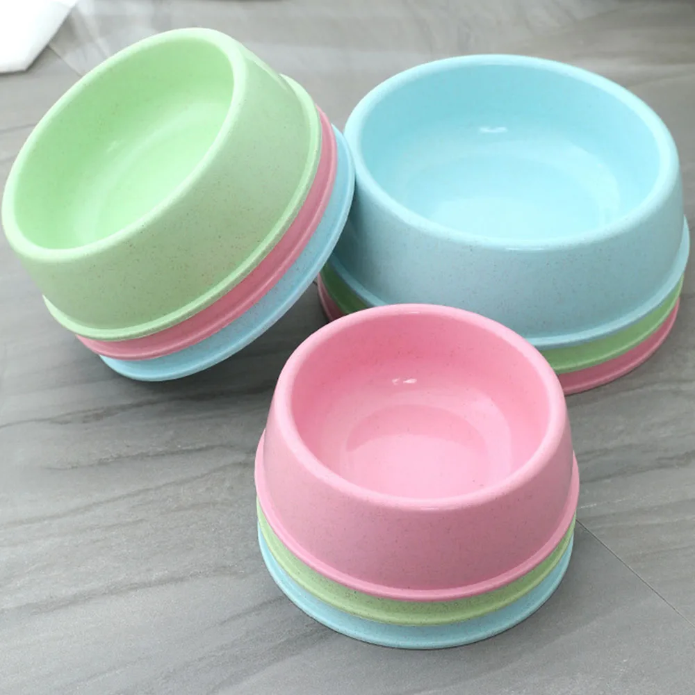 Cuenco para mascotas, cuenco para perros de boca redonda, cuenco duradero para comida para mascotas, utensilios de alimentación antideslizantes para perros pequeños, medianos y grandes - imagen 3