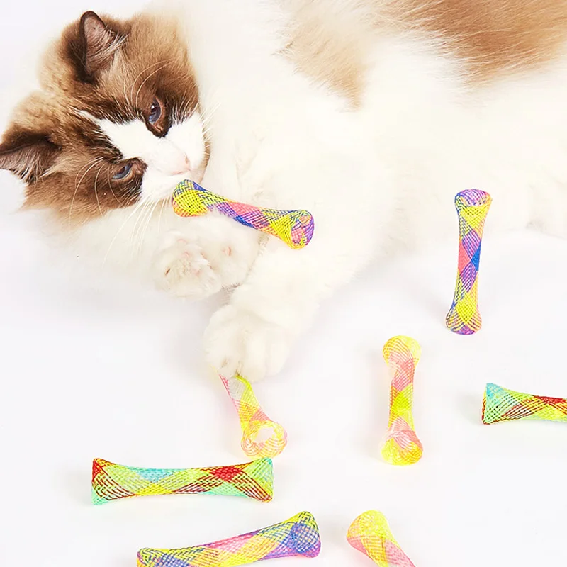 Juguete interactivo para gatos con resorte y colores surtidos - imagen 2