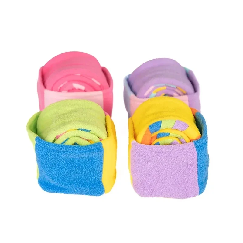 Juguete portátil educativo para incentivar las habilidades de mascotas, rompecabezas Natural interactivo de forraje lento, juguetes alimentadores para perros, juguete de entrenamiento - imagen 3