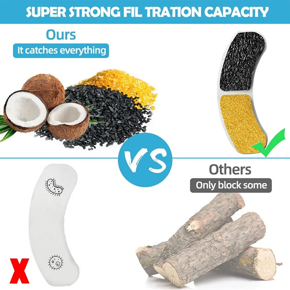 Elemento filtrante de fuente de agua para gatos, dispensador de agua para mascotas, filtro de repuesto para fuente de agua para perros y gatos, accesorios para gatos, 10/20 piezas - imagen 4