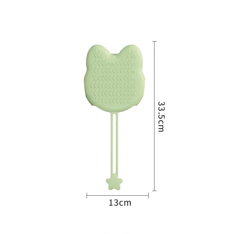 Cepillo de baño para mascotas, guantes masajeadores de silicona, guantes suaves para lavar el baño para perros, cepillo para quitar el pelo, suministros de aseo para limpieza de mascotas - imagen 3