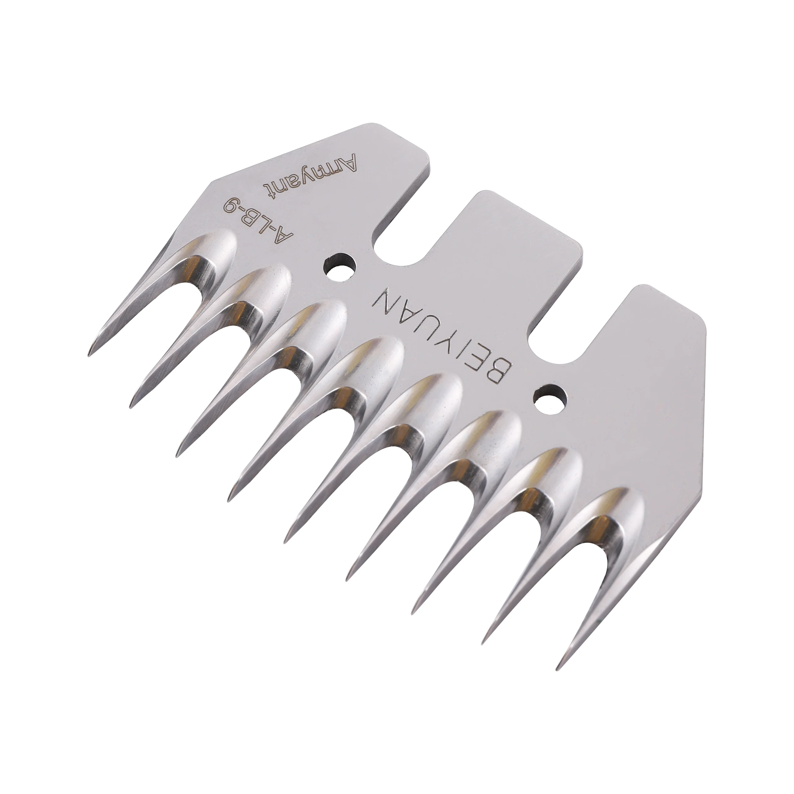 Tijeras para ovejas/cabras, cortador de peine convexo, cortadora de 4/9/13 dientes, hoja recta/curva para cortadora de ovejas, tijeras - imagen 4