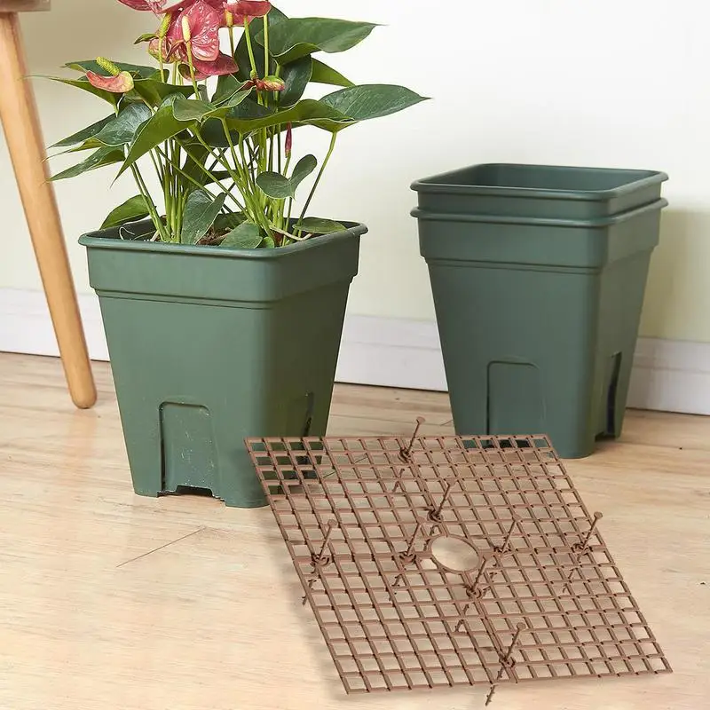 Protector de cubiertas de suelo para maceta, cubierta de maceta de flores cortable para interior y exterior - imagen 2