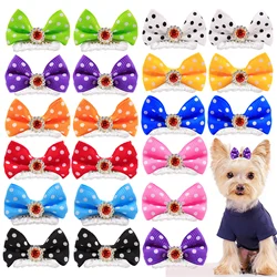 Lazos con pinza para perros - accesorios de moda hechos a mano