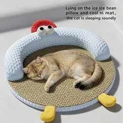 Colchoneta refrescante verano para gato y perro – Lavable y antideslizante