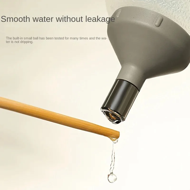 OUZEY-dispensador de agua para mascotas, fuente de agua colgante para gatos de altura ajustable, cuenco de agua de cerámica de doble capa para perros y gatos, bebedero para mascotas - imagen 5